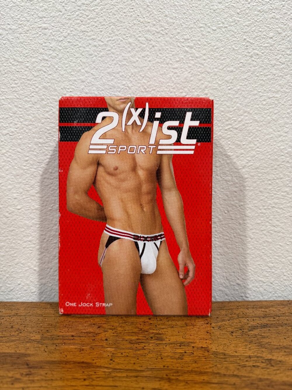 NWT 2(X)IST Sport Jock Strap Small Cobalt Blue Yellow Rare Vintage Deadstocd